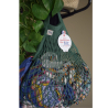 Net shopping bag with small handle