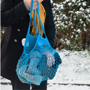 Filet à provisions grandes poignées