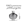 Net shopping bag with small handle