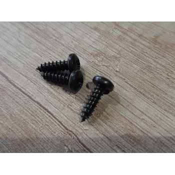 Fixing screw black